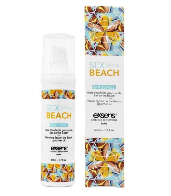 EXSENS WARMING MASSAGE OIL SEX ON THE BEACH 50ML