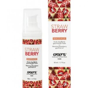 EXSENS WARMING MASSAGE OIL STRAWBERRY 50ML