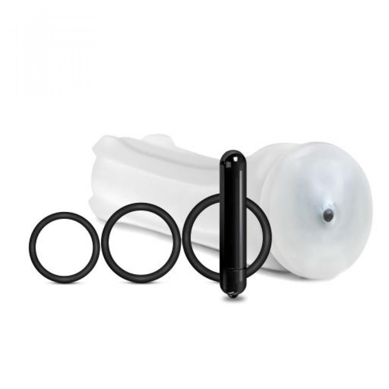 MSTR B8 VIBRATING STROKER HAND CUFF 5 PC SET