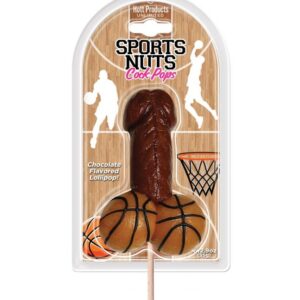 SPORTS NUTS COCK POPS BASKET BALLS CHOCOLATE LOVERS