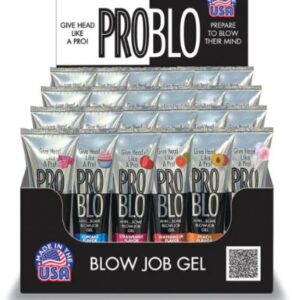 PROBLO ORAL PLEASURE GEL 24 PC DISPLAY