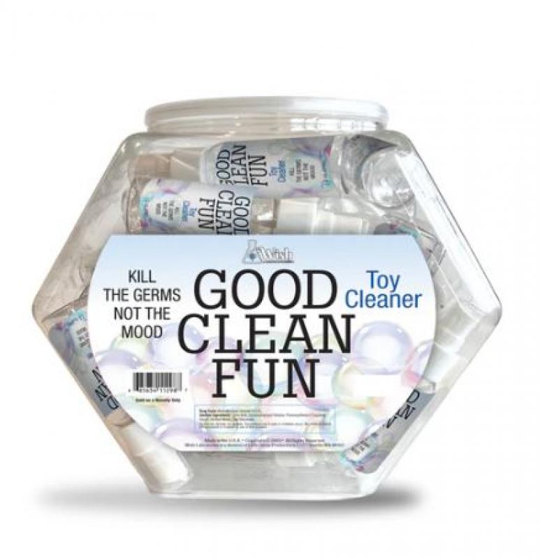 GOOD CLEAN FUN 1OZ UNSCENTED FISHBOWL 36PCS