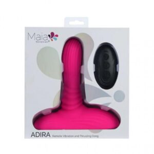 ADIRA PINK THRUSTING VIBE PAD PENIS RING