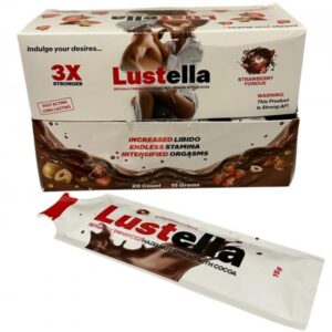 LUSTELLA STRAWBERRY FONDUE 20PC DISPLAY (NET)