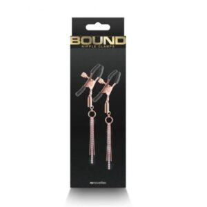 BOUND NIPPLE CLAMPS DC3 ROSE GOLD