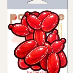 RED BALLON ANIMAL BREAST PASTIES