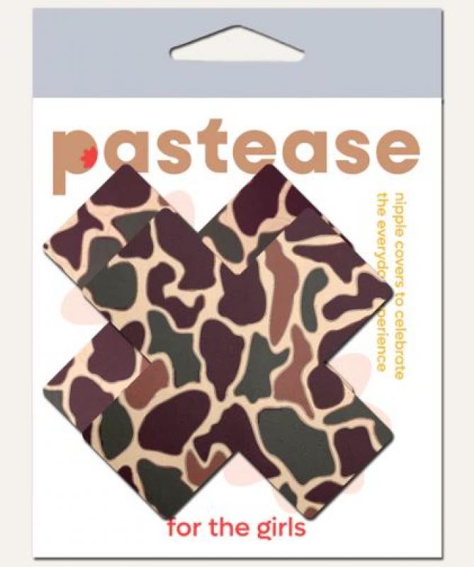PASTEASE DESERT CAMO PLUS X BREAST PASTIES