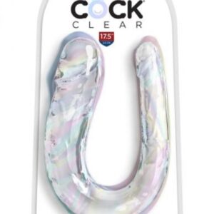 KING COCK CLEAR LARGE DOUBLE TROUBLE