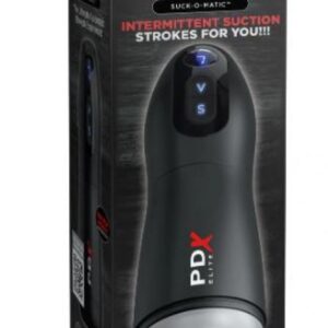 PDX ELITE SUCK-O-MATIC CLEAR/ BLACK