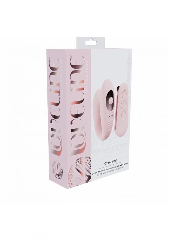LOVELINE CHARME DUAL MOTOR VIBE PNK
