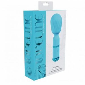 LOVELINE VELOUR MINI WAND BLUE