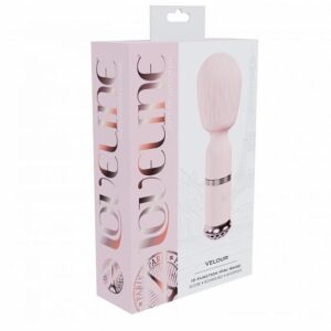 LOVELINE VELOUR MINI WAND PINK