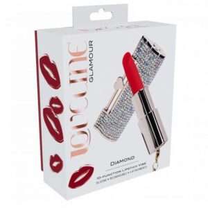 LOVELINE DIAMOND LIPSTICK VIBRATOR IRIDESCENT