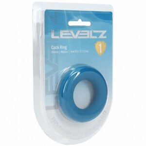 LEVELZ LIQUID SILICONE COCK RING M TEAL