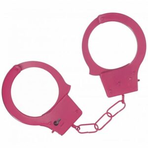 OUCH! CLASSIC METAL HANDCUFFS PINK
