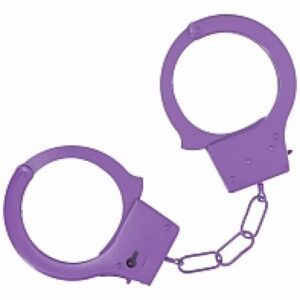 OUCH! CLASSIC METAL HANDCUFFS PURPLE