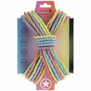 OUCH! BONDAGE ROPE 10 METERS MULTICOLOR 1