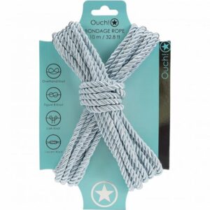 OUCH! BONDAGE ROPE 10 METERS POWDER BLUE