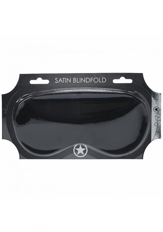 OUCH SATIN MASK BLACK