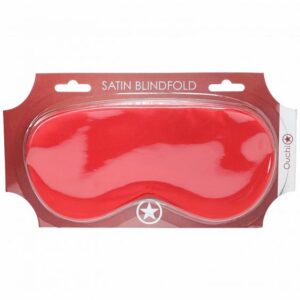 OUCH SATIN MASK RED