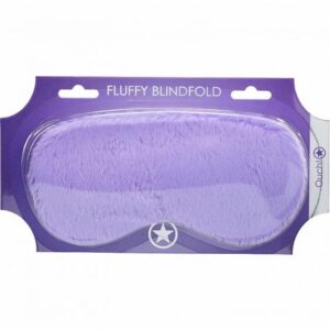 OUCH FLUFFY MASK PURPLE