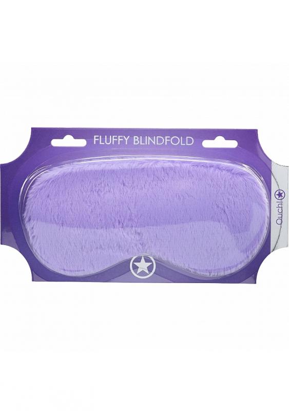 OUCH FLUFFY MASK PURPLE