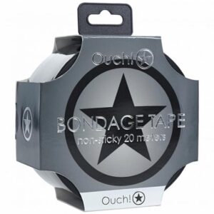 OUCH PVC NON STICK TAPE BLACK