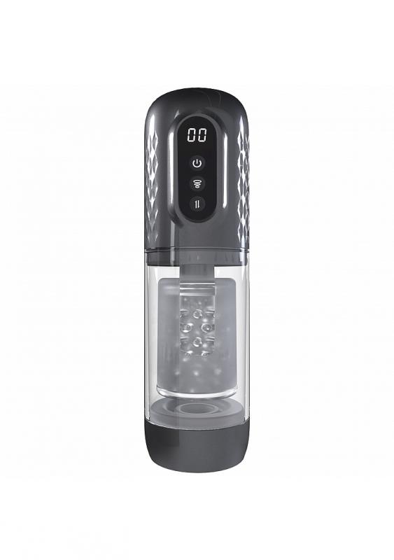 PUMPED VORTEX MASTURBATOR SUCTION ROTATION THRUSTING DI