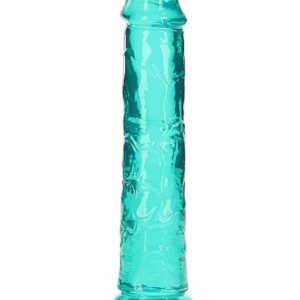 REALROCK STRAIGHT REALISTIC 7 IN DILDO TURQUOISE