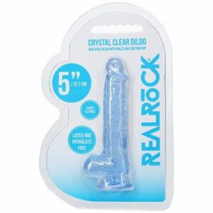 REALROCK REALISTIC W/BALLS 5 BLUE "
