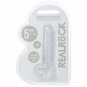 REALROCK REALISTIC W/BALLS 5 TRANSPARENT "