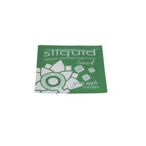 SLIQUID SWIRL GREEN APPLE PILLOW PACKS BULK 200 PCS