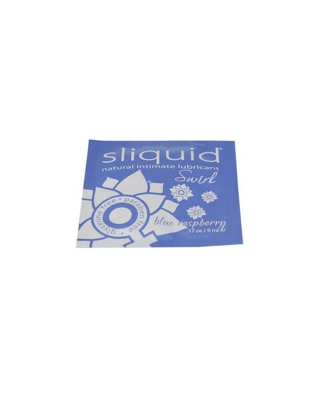 SLIQUID SWIRL BLUE RASPBERRY PILLOW PACKS BULK 200PCS