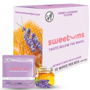 SWEETUMS HONEY LAVENDER FLAVOR WIPES 10 PC