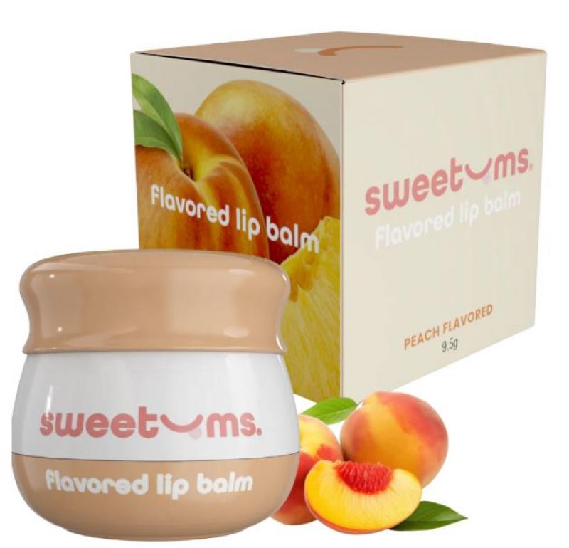 SWEETUMS PEACH FLAVOR LIP BALM
