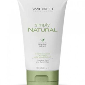 WICKED SIMPLY NATURAL LUBE 4 OZ