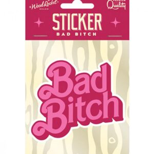 BAD BITCH STICKER (NET)