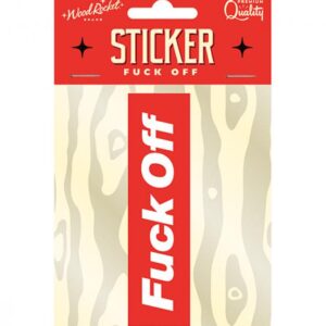 FUCK OFF STICKER (NET)