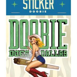 DOOBIE DOES DALLAS STICKER (NET)