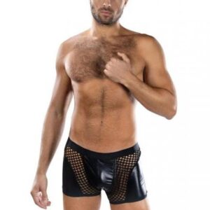 SHEER CONTRATT BOXER BRIEF BLACK