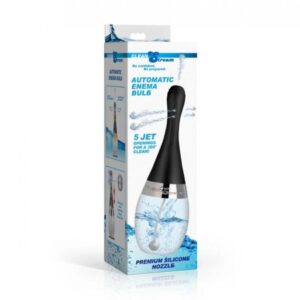 AUTOMATIC ENEMA BULB W/5 JET PREMIUM SILICONE NOZZLE