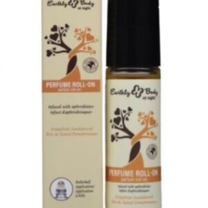 EARTHLY BODY AT NIGHT ROLL-ON PERFUME APHRODISIAC COLLECTION GRAPE FRUIT SANDALWOOD 10ML