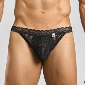 MOB LACE JOCKSTRAP BLACK L/XL