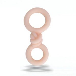 COOPER LIQUID SILICONE DUAL SUPER STRETCH C-RING VANILLA
