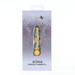 KONA RECHARGEABLE POWERFUL BULLET PINNEAPPLE PRINT JAGUAR POWER