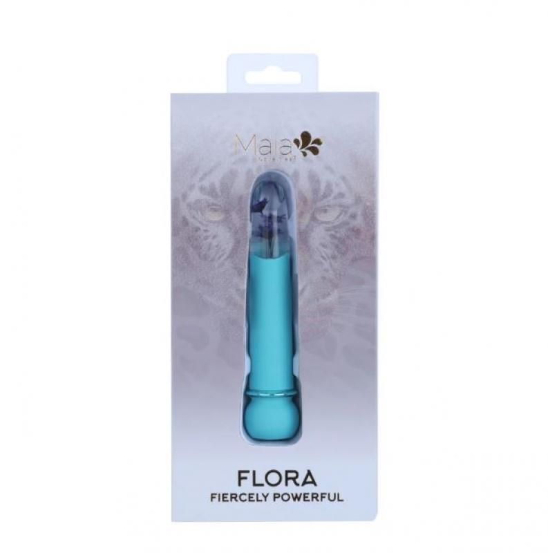 FLORA RECHARGEABLE FLOWER BULLET JAGUAR POWER TEAL