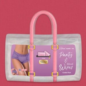 SWEETUMS BOY SHORT W/ WIPES GRAPE S/M